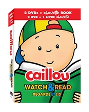 Picture of Caillou: Watch & Read Gift Set (Bilingual)