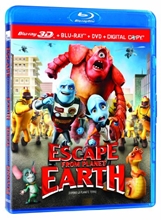 Picture of Escape from Planet Earth 3D - Fuyons la Planète Terre [Blu-ray 3D + Blu-ray + DVD + Digital Copy] (Bilingual)