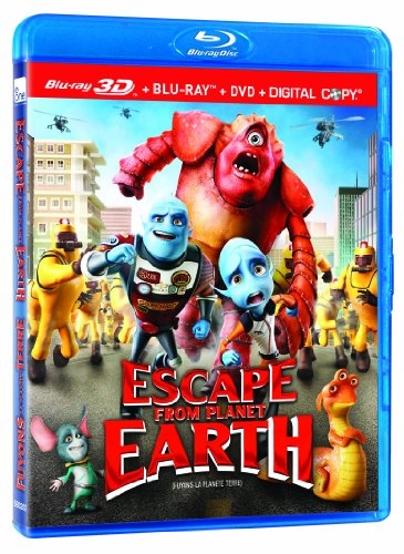 Picture of Escape from Planet Earth 3D - Fuyons la Planète Terre [Blu-ray 3D + Blu-ray + DVD + Digital Copy] (Bilingual)