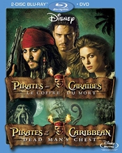 Picture of Pirates des Caraïbes : Le Coffre du mort (Bilingual Blu-ray Combo Pack) [Blu-ray + DVD]