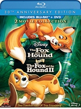 Picture of The Fox and the Hound 1 & 2 (2-Movie Collection) (30th Anniversary Edition) (Blu-ray + DVD)