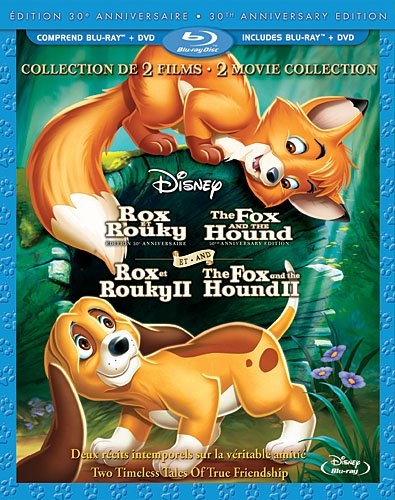 Picture of The Fox and the Hound: 30th Anniversary / The Fox and the Hound II (Bilingual Blu-ray Combo Pack) [Blu-ray + 2-Disc DVD] (Version française)