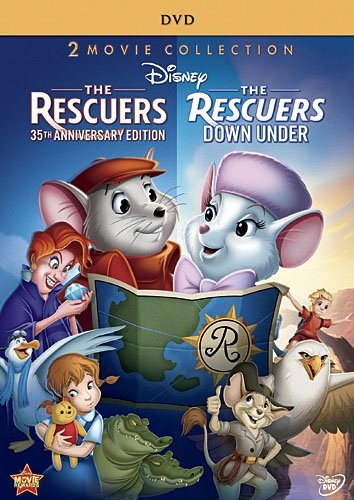 Picture of The Rescuers 35th Anniversary Edition And Rescuers Down Under 2-Movie Collection - 2-Disc DVD