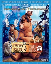 Picture of Mon Frère L’Ours et Mon Frère L’Ours 2/Brother Bear & Brother Bear 2-2-Movie Collection Blu-ray Combo Pack (Blu-ray+2-Disc DVD) Bilingue (Version française)