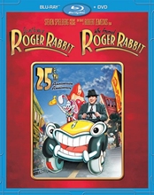 Picture of Qui veut la peau de Roger Rabbit / Who Framed Roger Rabbit: 25th Anniversary Edition Blu-ray Combo (Blu-ray + DVD) Bilingue (Version française)