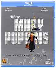 Picture of Mary Poppins: 50th Anniversary Edition [Blu-ray + DVD + Digital] (Bilingual)