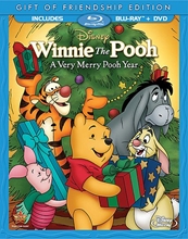 Picture of Winnie the Pooh: A Very Merry Pooh Year (Gift of Friendship Special Edition Bilingual) [Blu-ray + DVD]