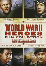 Picture of World War II Heroes Film Collection (Run Silent, Run Deep / The Great Escape / A Bridge Too Far / The Battle of Britain) (Bilingual)