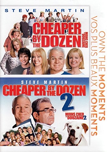Picture of Cheaper By the Dozen 1 / Cheaper By the Dozen 2 (Moins Cher La Douzaine 1/2) (Bilingual)