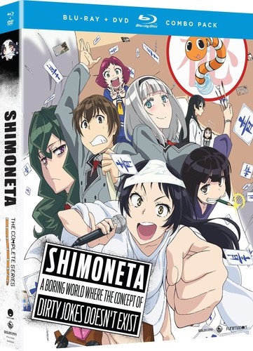 Picture of SHIMONETA: A Boring World Where the Concept of Dirty Jokes Doesn't Exist - The Complete Series [Blu-ray+DVD]