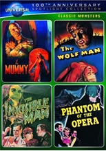 Picture of Classic Monsters Spotlight Collection (The Mummy (1932) / The Wolf Man / The Invisible Man / Phantom of the Opera (1943)) (Universal's 100th Anniversary Edition)