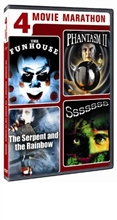 Picture of 4 Movie Marathon Cult Horror Collection (The Funhouse / Phantasm II / The Serpent and the Rainbow / Sssssss)