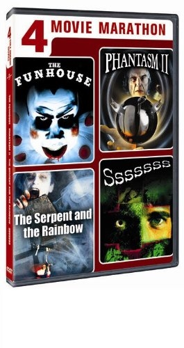 Picture of 4 Movie Marathon Cult Horror Collection (The Funhouse / Phantasm II / The Serpent and the Rainbow / Sssssss)