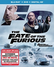 Picture of The Fate of the Furious [Blu-ray + DVD + Digital HD] (Sous-titres français)