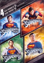 Picture of 4 Film Favorites: Superman (Superman: The Movie/Superman II/Superman III/Superman IV: The  Quest For Peace) (Bilingual)