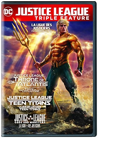 Picture of Justice League: Throne/ Gods/ Titans(3FE) (BIL/ DVD)