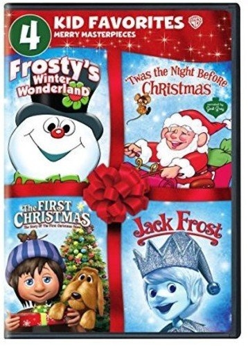 Picture of 4 Kid Favorites Merry Masterpieces [Frosty’s Winter Wonderland; Jack Frost; The First Christmas; ‘Twas the Night Before Christmas]