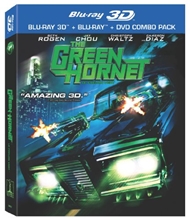 Picture of The Green Hornet 3D / La Frelon Vert  [Blu-ray 3D + Blu-ray + DVD] (Bilingual)