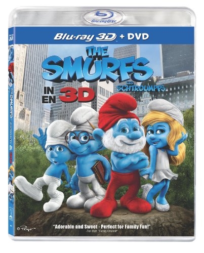 Picture of The Smurfs in 3D [Blu-ray 3D + DVD] (Bilingual)