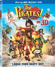 Picture of The Pirates! Band of Misfits [Blu-ray 3D + Blu-ray + DVD] (Bilingual)