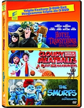 Picture of Cloudy with a Chance of Meatballs / Hotel Transylvania / The Smurfs (Bilingual)