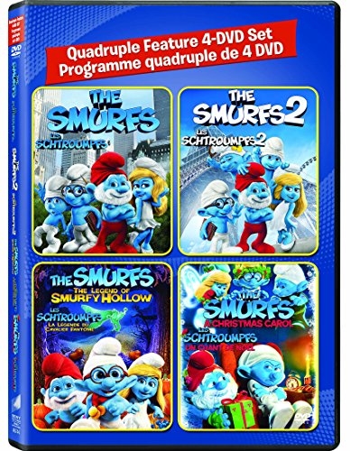 Picture of Smurfs 2, The/Smurfs, The/Smurfs:TheLegendofSmurfyHollow/SmurfsChristmasCaro (Bilingual)