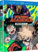 Picture of My Hero Academia: Season Two Part Two [Blu-ray + DVD + Digital]