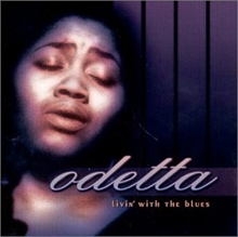 Picture of LIVIN' WITH THE BLUES by ODETTA