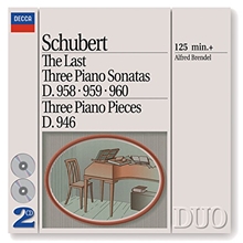 Picture of LAST THREE PIANO SONATAS  by BRENDEL,ALFRED