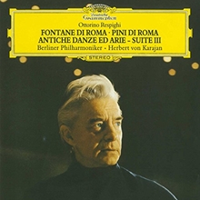 Picture of RESPHIGI: FOUNTAINS AND PI  by KARAJAN,HERBERT VON