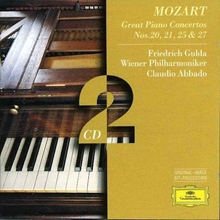 Picture of MOZART: PIANO CONCERTOS NO  by GULDA FRIEDRICH