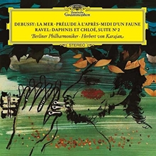 Picture of DEBUSSY LA MER(LP) by KARAJAN / BP