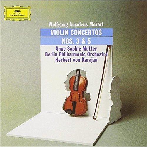 Picture of MOZART VIOLIN CONCERTOS(LP by MUTTER,ANNE-SOPHIE