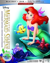 Picture of The Little Mermaid (30th Anniversary Signature Collection) (Bilingual) [Blu-ray+DVD+Digital]