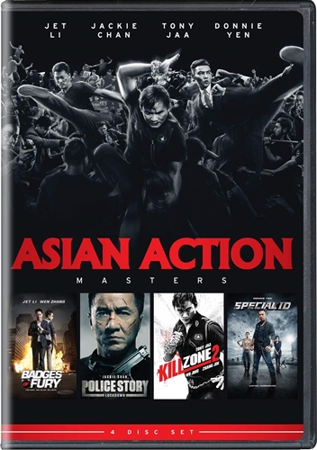 Picture of Asian Action Masters: Kill Zone 2, Police Story: Lockdown, Badges of Fury, Special ID [DVD]