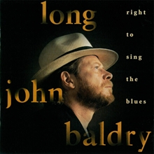 Picture of RIGHT TO SING THE BLUES  by BALDRY LONG JOHN