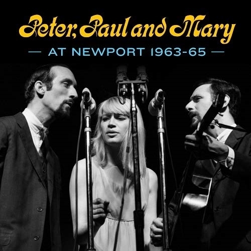 Picture of PETER PAUL AND MARY AT NEW  by PETER PAUL & MARY