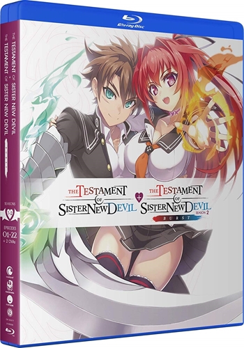 Picture of The Testament of Sister New Devil + The Testament of Sister New Devil Burst: Seasons 1-2 [Blu-ray+Digital]