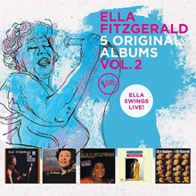 Picture of 5 ORIGINAL ALBUMS V2(5CD)  by FITZGERALD,ELLA