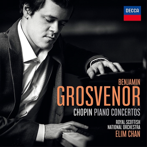 Picture of CHOPIN PIANO CONCERTOS by GROSVENOR,B/ROYAL SCOTTISH