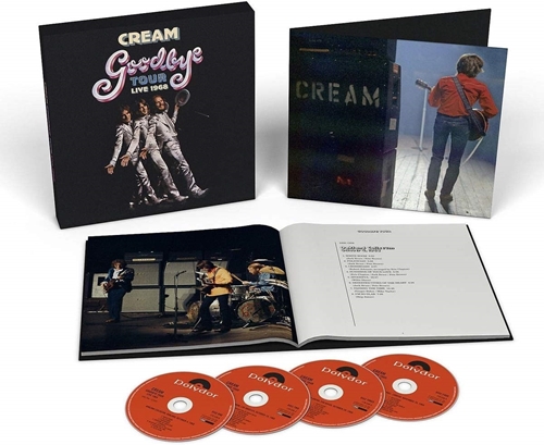 Picture of GOODBYE TOUR LIVE 1968(4CD) by CREAM