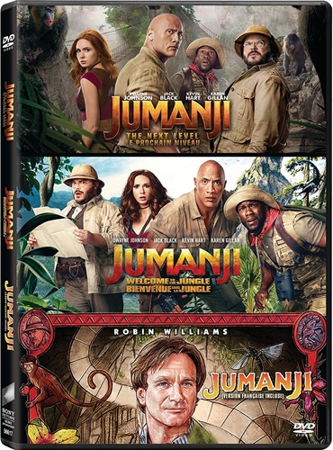 Picture of Jumanji: The Next Level / Jumanji: Welcome To The Jungle / Jumanji 1995 (Special Edition) (Bilingual) [DVD]