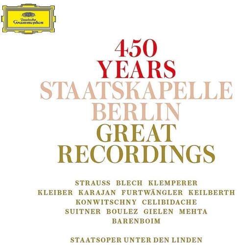 Picture of 450 JAHRE STAATSKAPEL(15CD)  by STAATSKAPELLE BERLIN