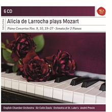 Picture of Alicia De Larrocha Plays Mozart by Alicia De Larrocha