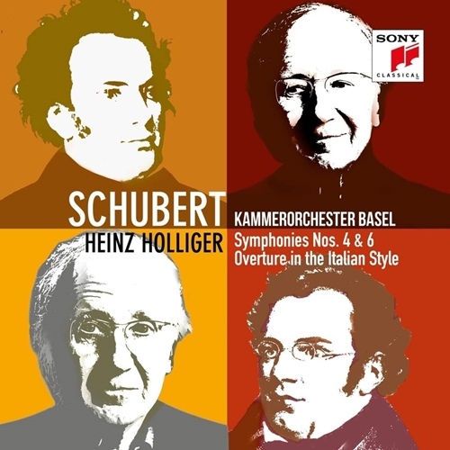 Picture of Schubert: Symphonies Nos. 4 & 6 by Kammerorchester Basel & Heinz Holliger