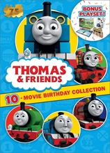 Picture of Thomas & Friends 75th Anniversary (10 Movie Collection + Playset) [DVD]