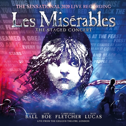 Picture of Les Miserables: The Staged Concert (The Sensational 2020 Live Recording) (Live from the Gielgud Theatre, London) by Claude-Michel Schönberg & Alain Boublil [2CD]