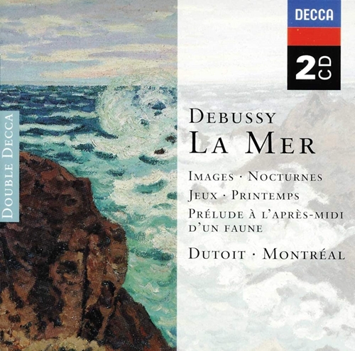 Picture of DEBUSSY: LA MER by DUTOIT CHARLES / SYMPHONIQUE D [CD]