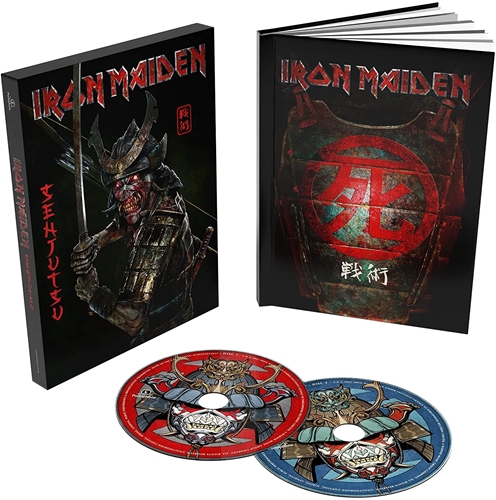 Picture of SENJUTSU (2 CD DELUXE BOOK FORMAT) by IRON MAIDEN [CD]