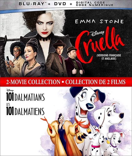 Picture of Cruella (2021) & 101 Dalmations [Blu-ray+DVD]